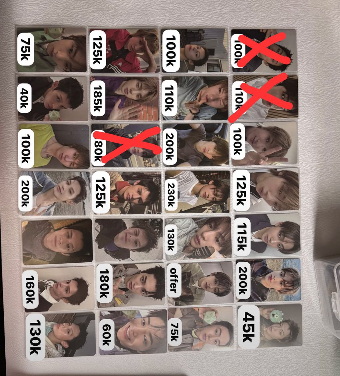 Aery71005863's tweet photo. #cortisell UPDATE 
WTS aab cortis Ready ina 
📍dom jawa barat
• tf/split pay only
• nego allowed
• serious buyer only, be wise 
•exc pack+admin shpe
t.martin james juhoon seonghyeon keonho year end ytgift tnt cotl dice ld weverse release party aladin photocard wtb https://t.co/JfzKdcw2fi