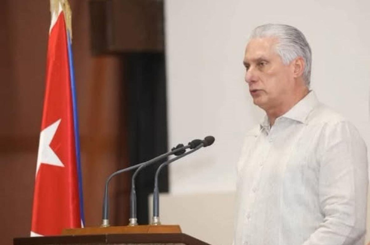 PartidoPCC's tweet photo. Discurso pronunciado por @DiazCanelB, Primer Secretario del Comité Central del Partido Comunista de Cuba y Presidente de la República, en la clausura del 24 Encuentro Internacional de Partidos Comunistas y Obreros 

Léalo en nuestro Sitio web 
 https://t.co/I4v8FSmwaO https://t.co/OtXdkYxPS6