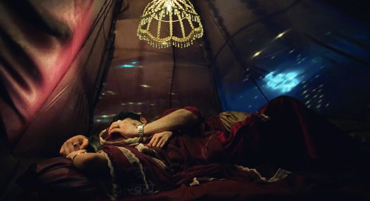 lazing_around's tweet photo. mahid was so right when he said he won’t meet her cause he won’t be able to keep ikhtiyar. he knew he’d be doing this if they met 😭😭😭❤️‍🔥

#seherhonekohai #maher
#parthsamthaan https://t.co/8HTZkXYPGG