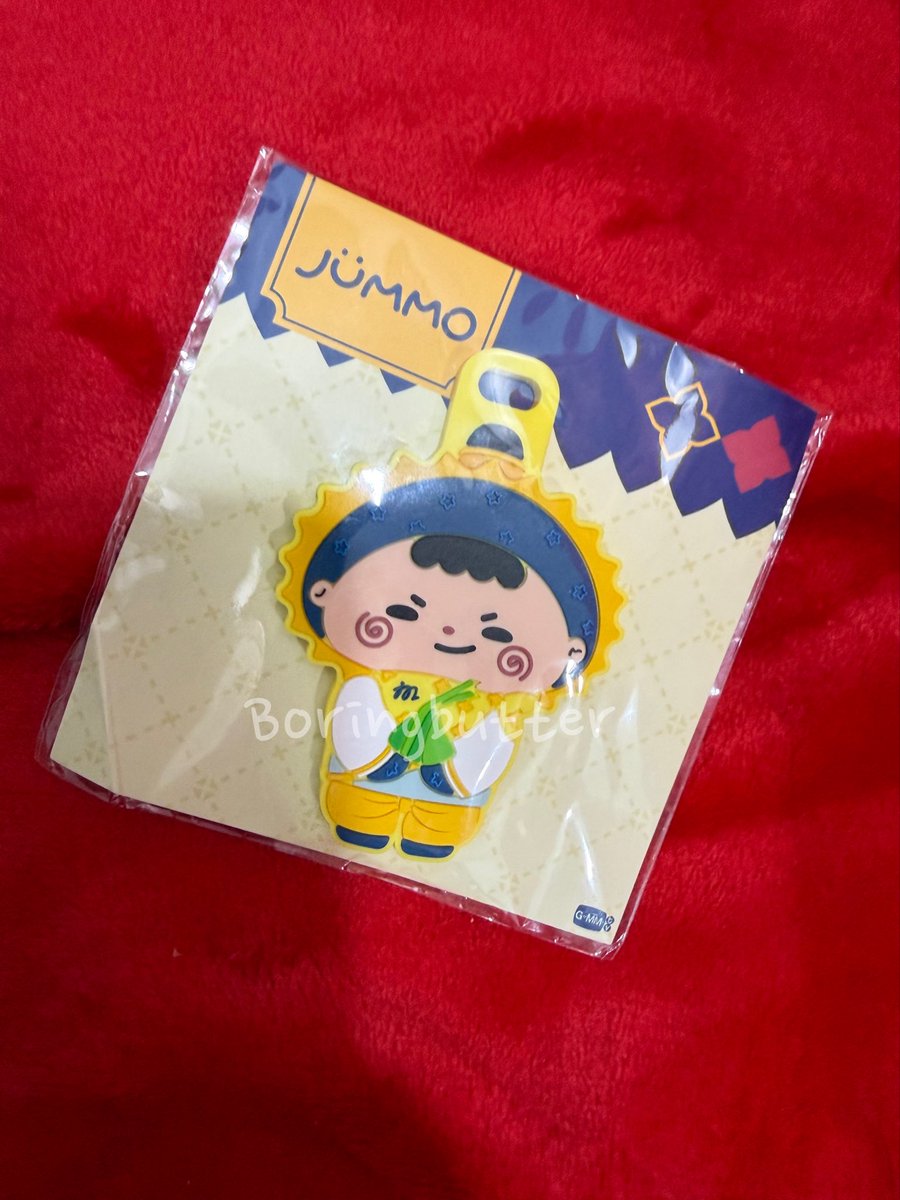 boringbutter's tweet photo. 🍒 wts / พร้อมส่ง  tag holder Jummo ไม่เคยแกะ/ใช้

— 320 ส่งฟรี

ใครรับทักได้เลยค่า🤍
#ตลาดนัดgmmtv  #ตลาดนัดจูเนียร์มาร์ค
#GMMTVFANIVAL2026 #JuniorMarkConcert 
#JuniorMarkConcertD3

จูเนียร์ มาร์ค จัมโม่ https://t.co/1qCthuRS0C