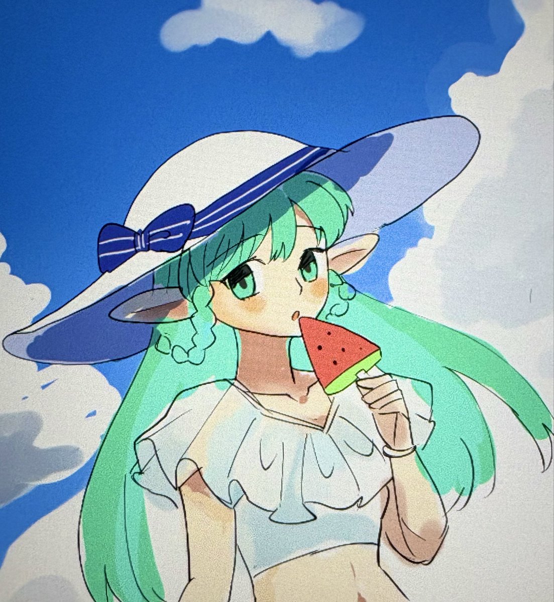 z0_wsv's tweet photo. こんな感じのもっと可愛い水着とか調べて可愛い絵を…………… https://t.co/ghtbYGhxyQ