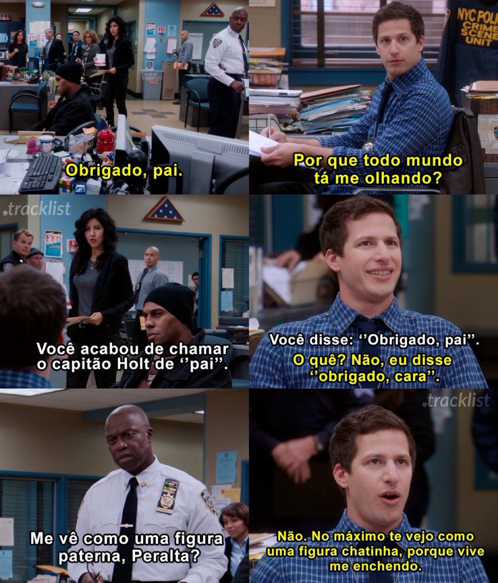 tracklist's tweet photo. Feliz Dia dos Pais! 

🎥: “Brooklyn Nine-Nine” (2013-2021) https://t.co/CBR41HGlE8