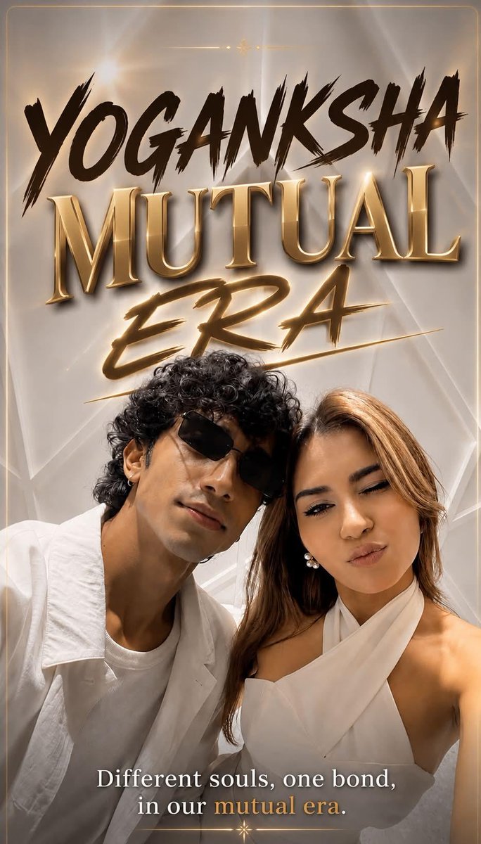 yogankshaOFC's tweet photo. ~TAGLINE REVEAL~

YOGANKSHA MUTUAL ERA

-Copy &amp; paste the tagline   
-Do not use hashtag   
-Do not use emojis   
-Do not use Media https://t.co/clMQp7StgM