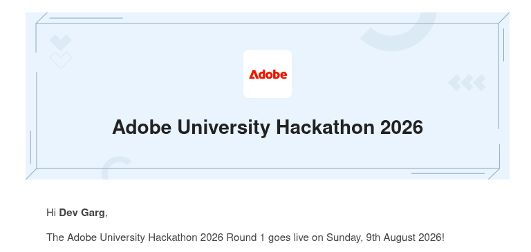 Dev_Garg1's tweet photo. Done with the Adobe OA. Let's hope for the best !! 🙏 https://t.co/Zh9foEMXu5
