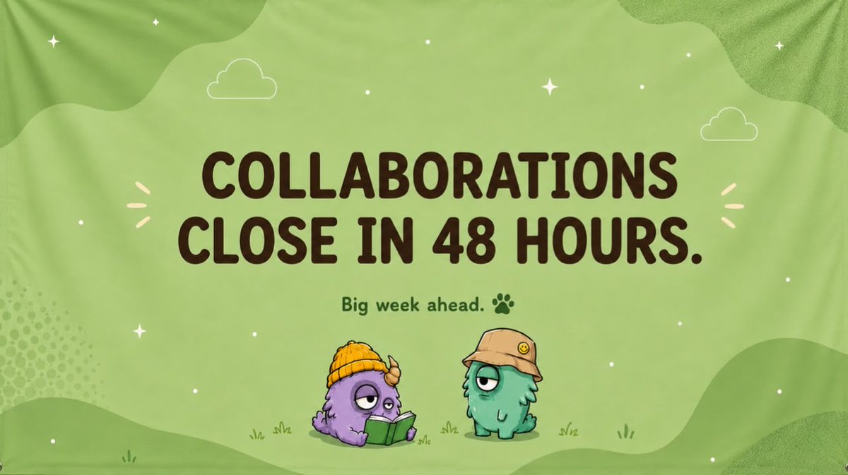 Puffpals_NFT's tweet photo. Collaborations are closing in 48 hours.

All collab managers should submit their community wallets before the deadline.

We’re taking one final wave. Which communities should join us?

Tag them below.

Big week ahead. 🐾 https://t.co/tjnhBilDFI