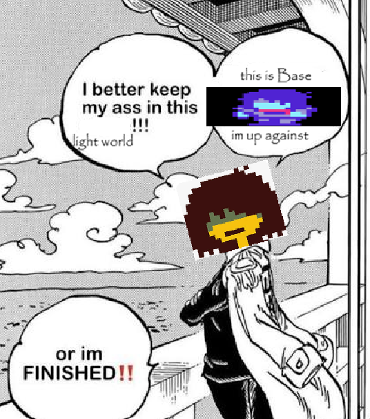 newestleaf's tweet photo. "kris could solo undertale" "kris could solo the Roaring" Kris started shaking in their boots the NANOSECOND they saw the PLAYER in the weakest possible Vessel they could be in 😂✌️ https://t.co/3tVFg4dtvF
