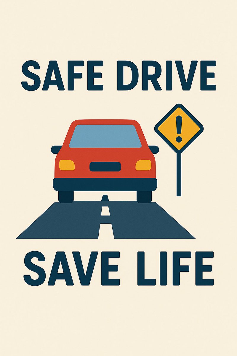 anvariance's tweet photo. Slow down. Stay focused. Buckle up.
Safe driving isn’t just a rule — it’s a responsibility
#SafeDriving #DriveSafe #RoadSafety #TrafficSafety #WearSeatbelt #DontDrinkAndDrive #SpeedKills #StayAlert #ResponsibleDriving #DriveWithCare #RoadRules #SafeRoads https://t.co/p6Yy3ZYtw9