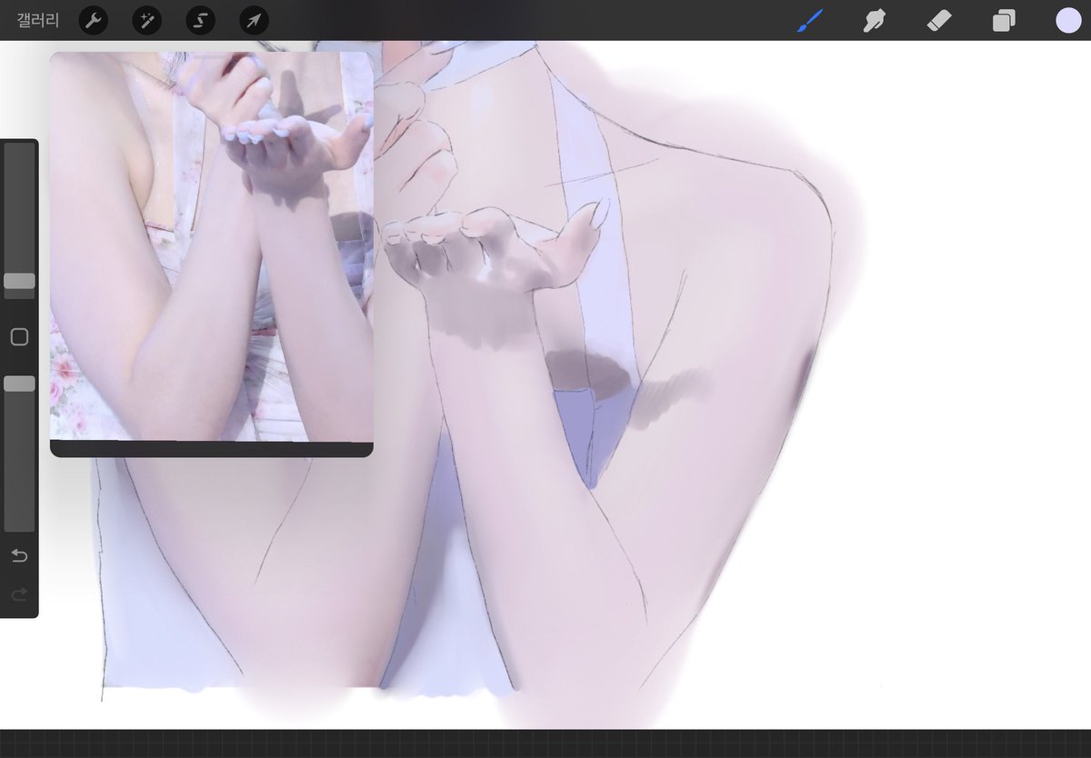 Drawing_wav's tweet photo. 과정 https://t.co/sj4hPu5pTF