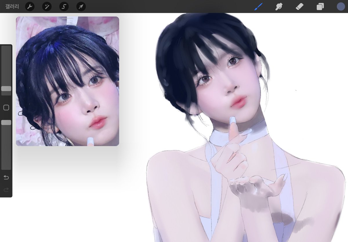 Drawing_wav's tweet photo. 과정 https://t.co/sj4hPu5pTF