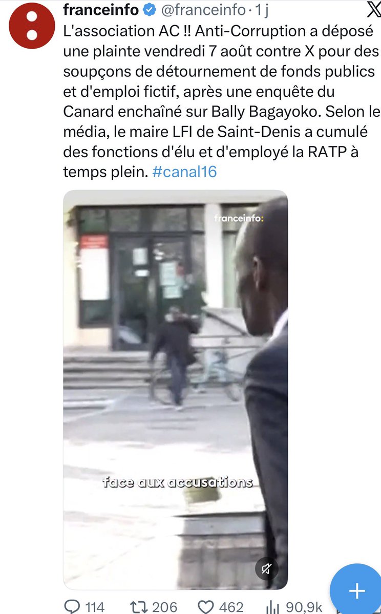 FraPiquemal's tweet photo. À Toulouse M.Moudenc est soupçonné d’emploi fictif par Anticor pour un emploi à Bercy qu’il cumule avec ses fonctions depuis 2008!

Son amie Mme Arribagé a été condamnée pour complot politique. 

Pas une minute sur une grande chaîne nationale…

Tout mon soutien @BallyBagayoko https://t.co/lxrtRhxbTK