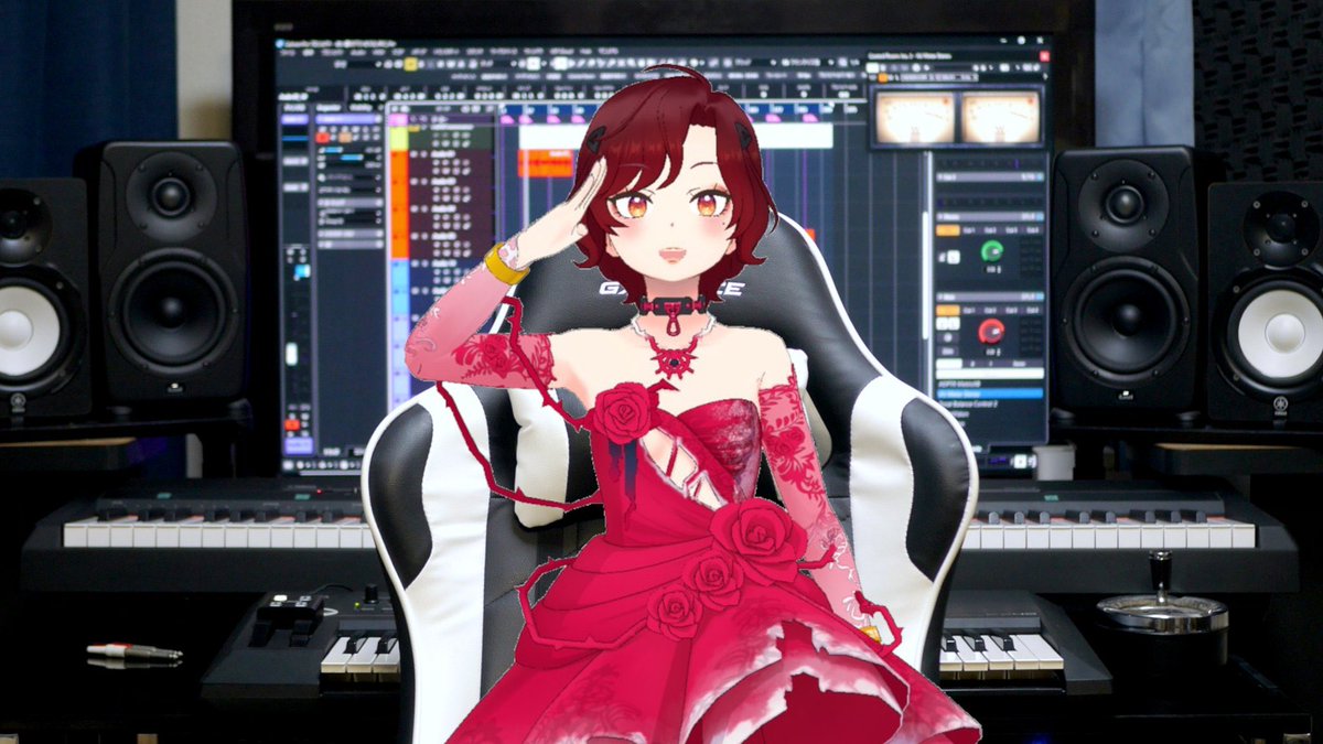 MYBOX_FUKUOKA's tweet photo. 本日は、#詩野いも さんの歌ってみたレコーディングでした✨さすがド安定の歌声！この曲どうやって歌うの？って曲でもサラッと歌い上げ！最高にカッコ良い歌声頂きました🎙️暑い中長時間のレコーデイングお疲れ様でした📷 #歌ってみた #ボーカルレコーディング #MIX #DTM #スタジオ #MYBOX #福岡 https://t.co/iJvlR2bwY7