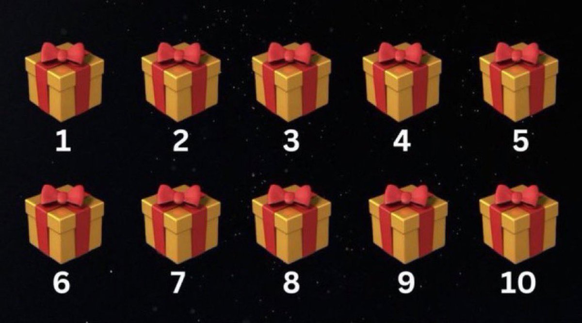 sevketlive's tweet photo. 10 kutu 10 takipçime sürpriz hediye 🎁

Ödül dağıt��mı çekiliş ile yapılacaktır. Kutuların birinde büyük ödül var🔥

Kutunu seç ! Ve dm kutunu kontrol et🚀 https://t.co/lrSRAEO3jQ