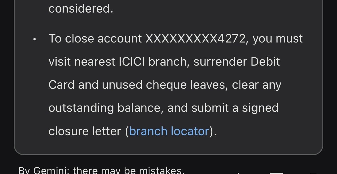araparti's tweet photo. @ICICIBank_Care So @ICICIBank_Care you want me to close my account which is 18 years old. Thanks https://t.co/gHlN3Jfzdh
