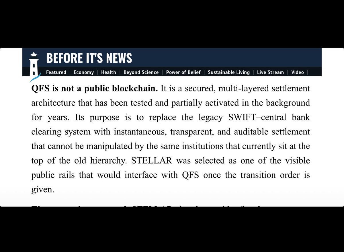 Dr_CharlieWard's tweet photo. The QFS is live and active. We have been encouraged to move from the corrupt debt base tax system to a quantum free and prosperous system where we have full control and management of our assets and fund. We are also eligible to access our birth certificate bonds and loyalty money https://t.co/OPd5qRgtIQ