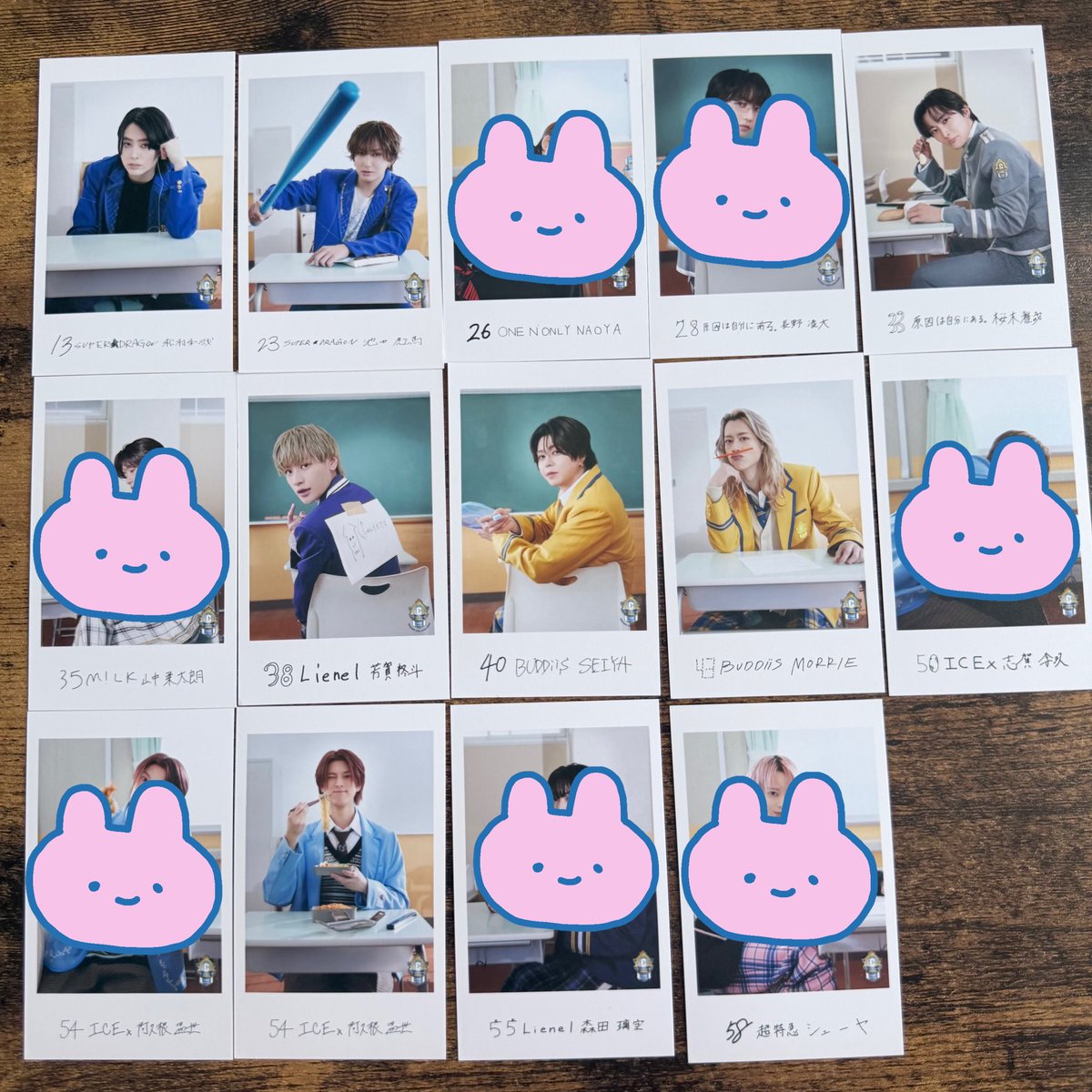 __7trhk___'s tweet photo. EBiDAN THELIVE 2026 エビライ ミニフォト 隣の席 交換

【譲】松村 池田 桜木 SEIYA MORRIE 志賀 阿久根 

【求】 リョウガ (後左右)ユーキ(左前)タカシ （全方位）
※タカシはリョウガorユーキと纏めてのみ（タカシのみ×）

纏めて交換頂ける方優先
📮郵送での交換のみ

お気軽にお声がけ下さい https://t.co/DClPV0QurO