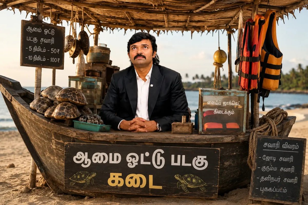 Surya_vj_07's tweet photo. Enna pa oru aamai boat ride povoma ? https://t.co/UmybGNjNKn