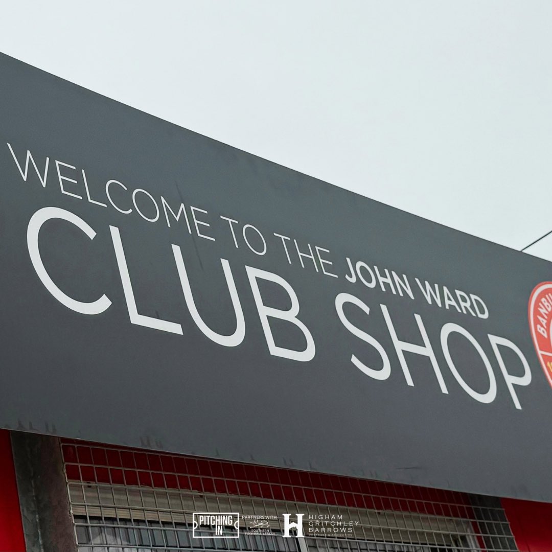 BanburyUnitedFC's tweet photo. The Clubshop will be open Tuesday for our first home league game of the season. ๐
Get down early and pick up your 2026/27 kit before kick-off.
Lots of new stock available so come have a look and donโt miss out.
#WeAreUnited | #UTP https://t.co/qwRvcmrHTB