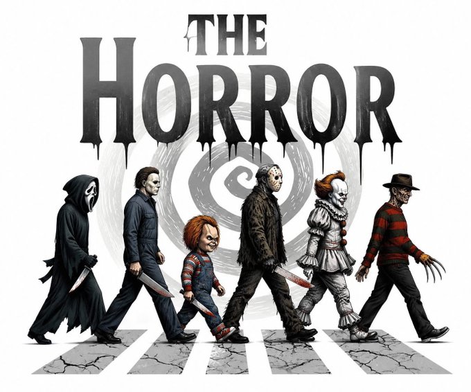 AriaSmithna's tweet photo. Ha ha, the six legendary assassins have gathered at the zebra crossing,
set to walk the bloodiest of ‘Terror Lanes’ together.  Who dares to stand in their way? Who will be the first to fall? https://t.co/YkEeoow0Q7