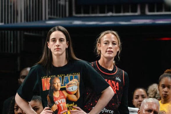 TeamTrump47's tweet photo. I’d boycott the @WNBA for being an organization filled with racist, anti-white, liberal lesbian assholes….but I never watched them to begin with 🤷🏼‍♀️

These girls deserve MUCH MORE⬇️ https://t.co/wJRvlIpeRf