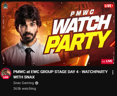 Modern_Masterr's tweet photo. 🚨🚨- @SNAXgaming  now holds the record of highest watching in indian gaming community🔥 https://t.co/wHYStvbaT7