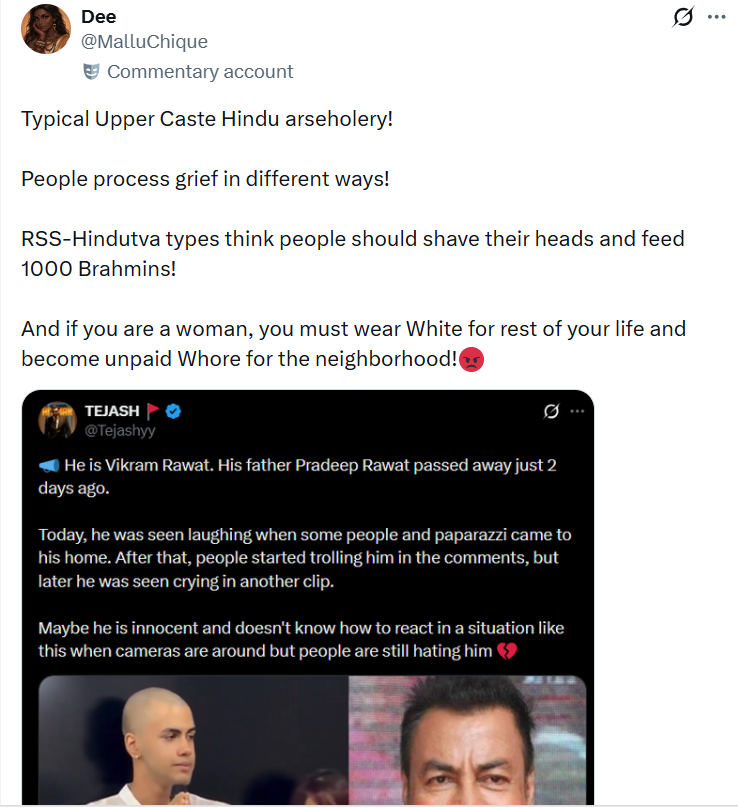 ActivstConsumer's tweet photo. Filthy thoughts of a rabid animal: "if you are a woman, you must ...become unpaid Whore for the neighborhood"  
Is this your upbringing?

@MalluChique a shame on humanity blocked me when I called him/her out.
@SadhaMaanus @Vilaskawale07 @aesir_surge @shrikantkhopkar @nerlikar_adi https://t.co/aopj49Afwu