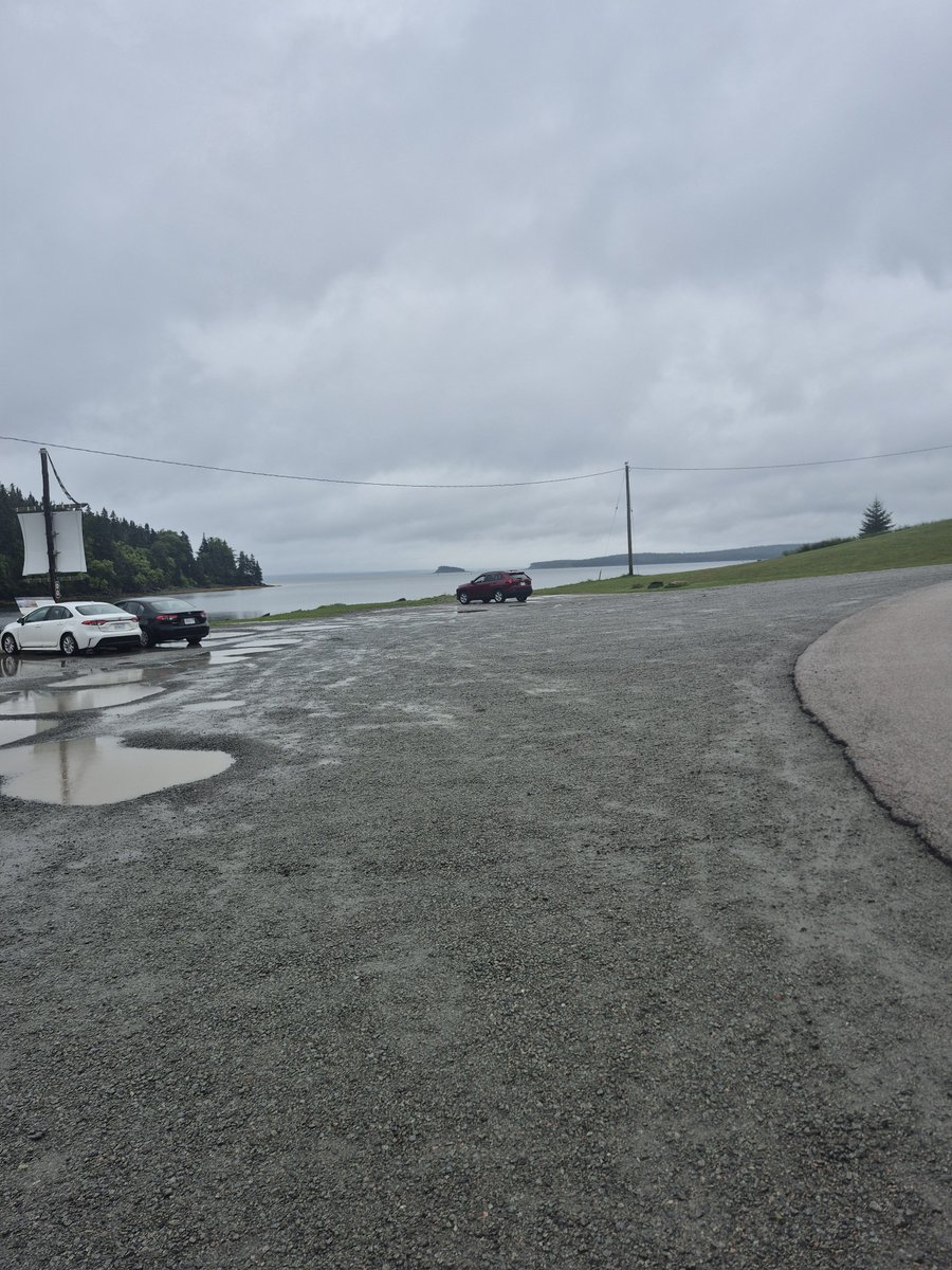 DavidBe13408737's tweet photo. Saint Peter's Bay, Cape Breton in the rain https://t.co/j9OZjL4TzA