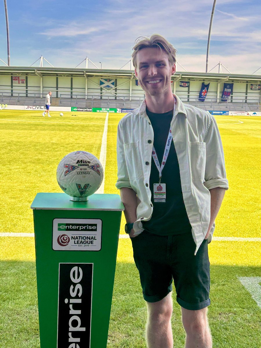 GazDrinkwater's tweet photo. π¨ SOME NEWS! π¨
I am ecstatic to announce my new role as the official club commentator for @AFCFylde.
So excited to tell the story of this ambitious club in the National League!
#UpTheCoasters #BornToBeFylde https://t.co/9drHU5Di7L