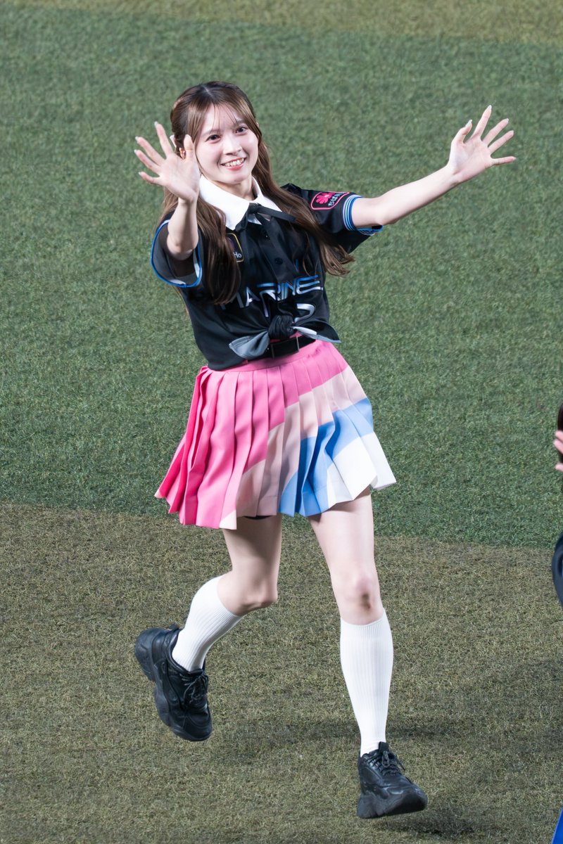 GR_515's tweet photo. 2026/08/09
千葉ロッテマリーンズ 
「BLACK SUMMER WEEK supported by クーリッシュ」最終戦 - オリックス戦

AKB48 水島美結

#水島美結 
#chibalotte #BSW https://t.co/EkCUJDiisx
