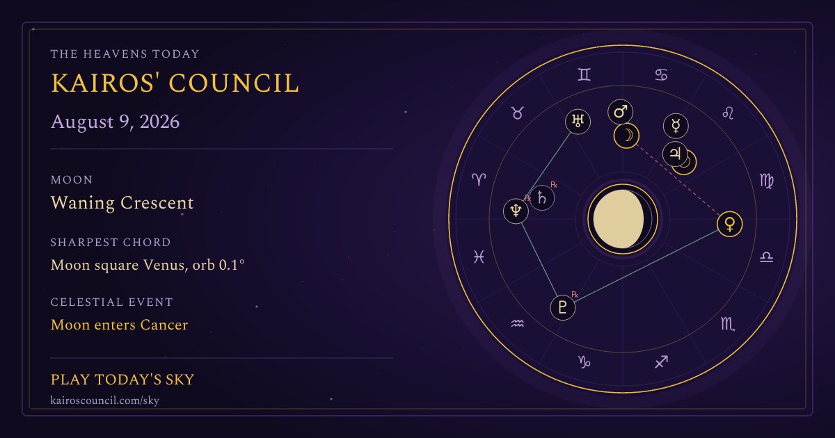 latwoodtech's tweet photo. Today's real sky, cast as a medallion by Kairos' Council.
https://t.co/OfWkwsbFKM https://t.co/kOlYMUz0cf