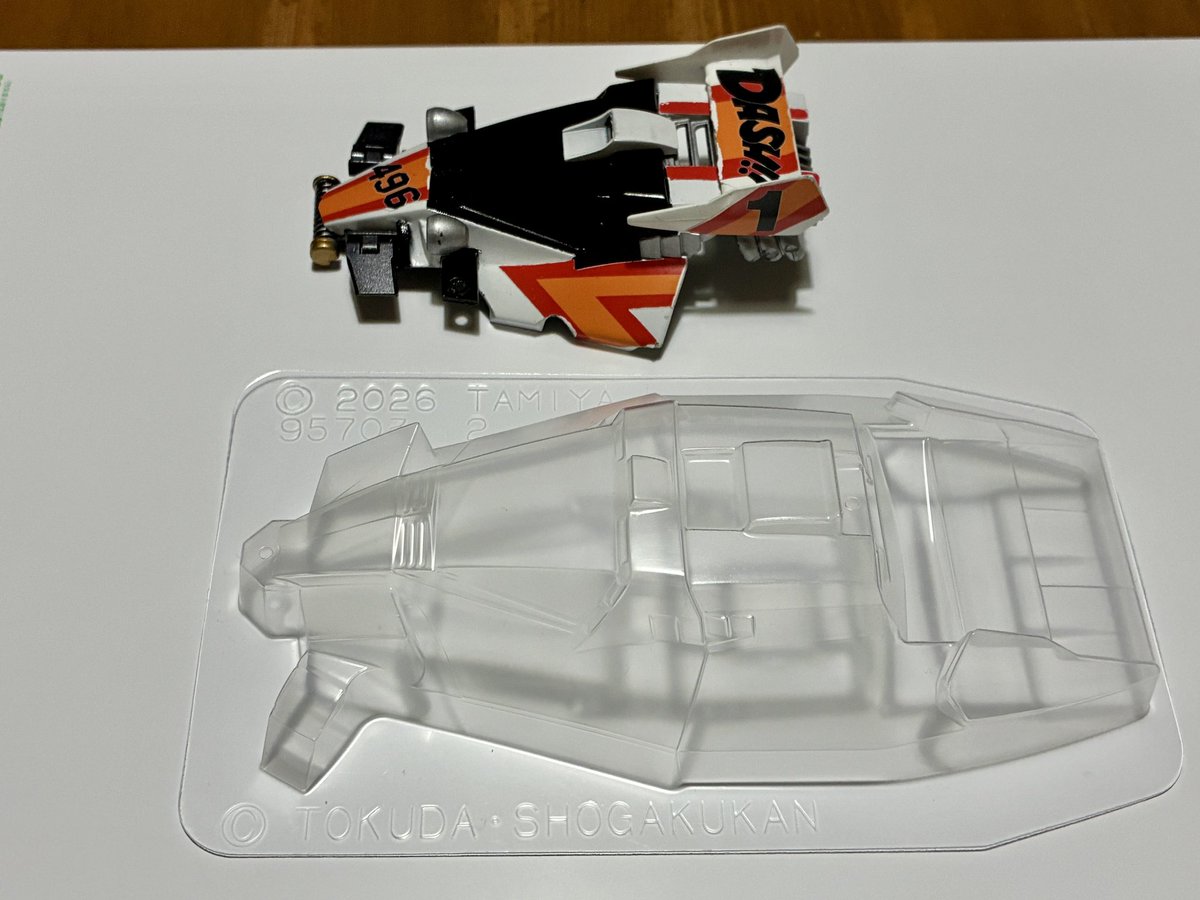 zn6_t's tweet photo. 久々にやってみます。
#mini4wd https://t.co/uVv01Qcp3W