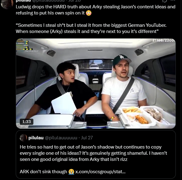 iinsignificantt's tweet photo. @pilulauuuuuu you dickride arky fulltime...get a job. https://t.co/dYYBPmA8nK