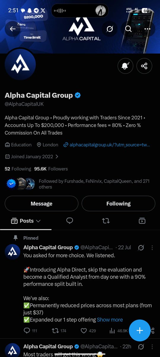 Mickyjay75's tweet photo. @Marwan_fx01 @AlphaCapitalUK Done 
@chrysogonu7 
@MichaelKobo24 
@Rodryg0Trades https://t.co/1OnpYz9iyI