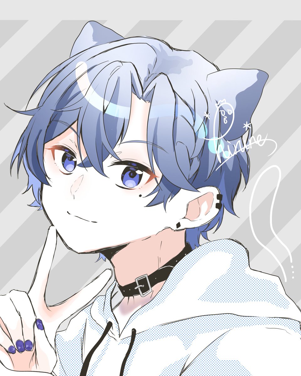 lunch_nei's tweet photo. 落書きネコちゃん(=^・・^=) https://t.co/RPBbjihOqW