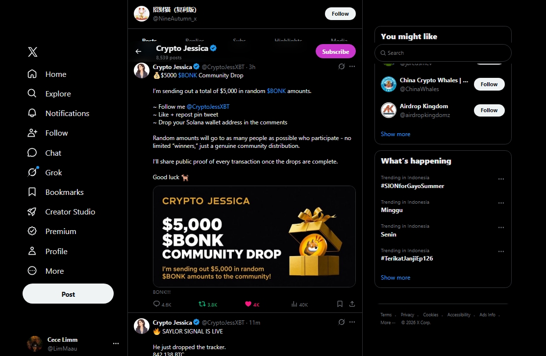 LimMaau's tweet photo. @CryptoJessXBT GW4aodvhrrqg2ddqe66tvUEJfQanWMEEXjuDC8Kn8Td4

Hoping fate finally smiles on me😳😳 https://t.co/3KOErEE1DD