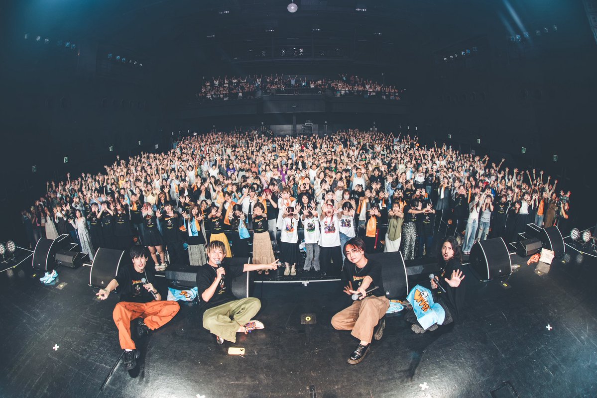 Snugs_official's tweet photo. ／
Snugs ONEMAN LIVE
「スナッグスですよ！全員集合〜冒険冒険また冒険〜」
📍Zepp DiverCity(TOKYO)

お越しいただいた皆さん、
配信を見て下さった皆さん、
本当にありがとうございました！！✨
＼

最高の冒険ができました🔥
更なる高みへ走り続けます‼️

photo by @boc_acha https://t.co/jAOQHofqNL