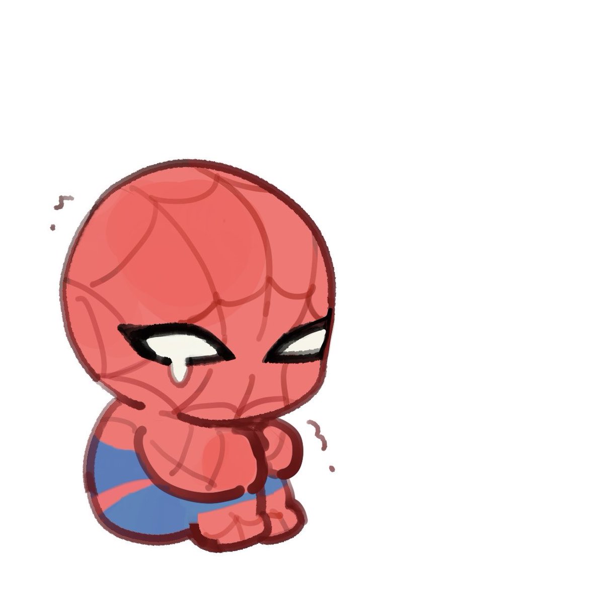 oldgodgold's tweet photo. #spiderman he’s only 5 minutes old why do this to him😭 https://t.co/WIhIw6YqFk