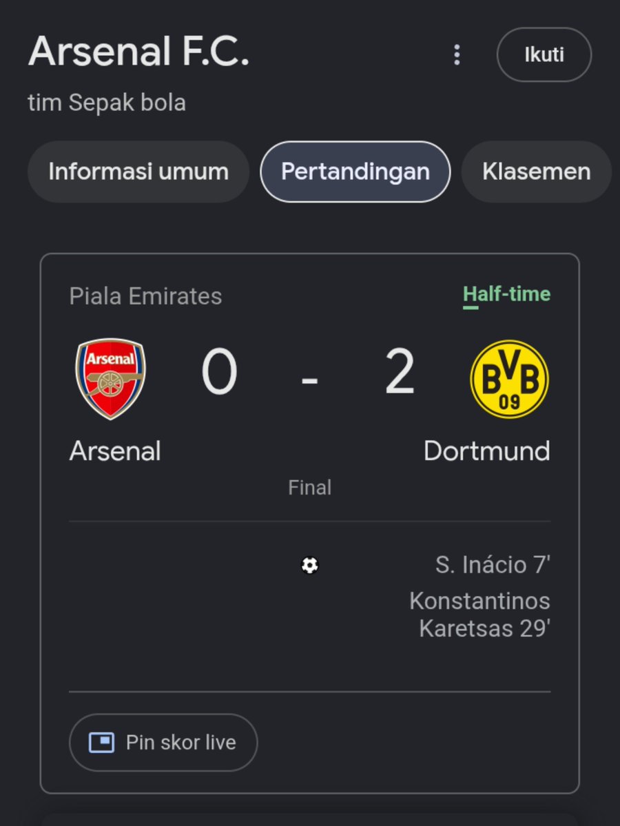 Erlinggg_'s tweet photo. Dortmund jago amat, juara EPL dibantai @pocongarsenal_ 😜🤣

@DortmundLensID hajar terussss, aku fans Dortmund 🤭 https://t.co/KHLG5MxShq