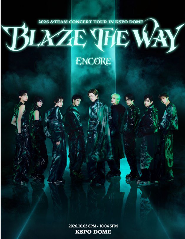 K_ConcertPROXY's tweet photo. TICKETING SERVICE HTB🎫

2026 &amp;TEAM CONCERT TOUR 'BLAZE THE WAY' ENCORE in BELLUNA DOME』開催決定！ 

—Limited slots 
—Own account purchase 
—Experienced and Trusted 

Dm me to secure 📩
#andTEAM
#ASIATOUR_BLAZETHEWAY
#BLAZETHEWAY_ENCORE
#BLAZETHEWAY_BELLUNADOME https://t.co/gqbP3BAY8u