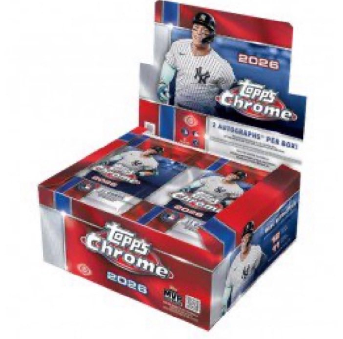 TheWrightCards's tweet photo. ‼️Break #1123‼️

4x 2026 Topps Chrome Jumbos⚾️ (HALF CASE, Case 3 Part 2)
💥 8 Autos, 528 Cards💥 

🔥ALMOST 2/3rd FULL🔥 NEW RELEASE 

13 Teams left🚨PYT starting @ $35

Breaks when FULL on IG live🎯
Comment below to claim a team ⬇️ 
#TheHobby #TheWrightCards #MLB  #TBBCrew https://t.co/AckhTJbXHS