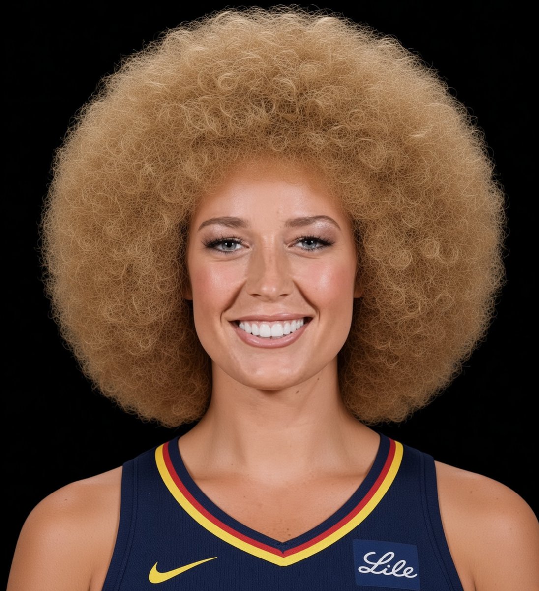 hatetriots's tweet photo. Imagine if Sophie Cunningham went full on AFRO; the outcry of White Privilege and Cultural Appropriation would be deafening.

.@sophaller #sophiefro

Look at how ridiculous Dijonai Carrington looks for culturally appropriating the Sophie Style; the epitome of Black Privilege. https://t.co/ZVdLLjrrcr