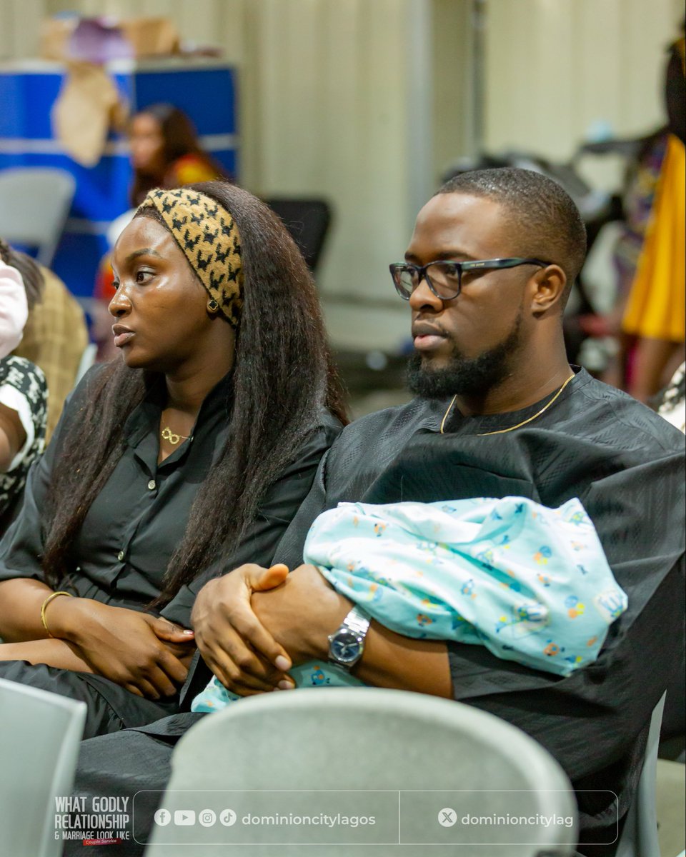 dominioncitylag's tweet photo. Today’s sermon for married couples was a panel session centered on building a successful marriage.
#DominionCity #DCLagosHq #RelationshipSeries #CouplesService https://t.co/0Z1kqKL2MH