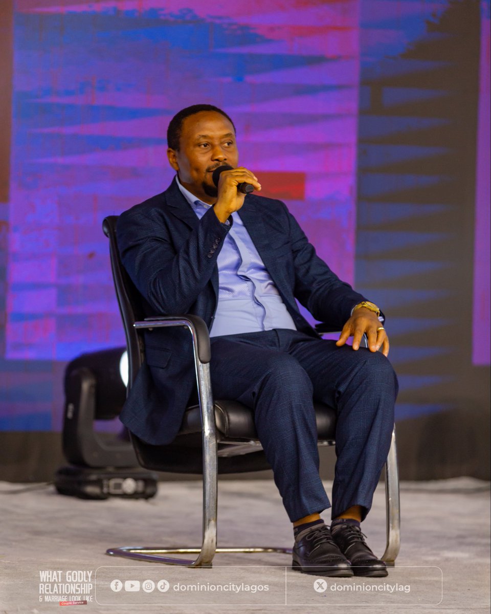 dominioncitylag's tweet photo. Today’s sermon for married couples was a panel session centered on building a successful marriage.
#DominionCity #DCLagosHq #RelationshipSeries #CouplesService https://t.co/0Z1kqKL2MH