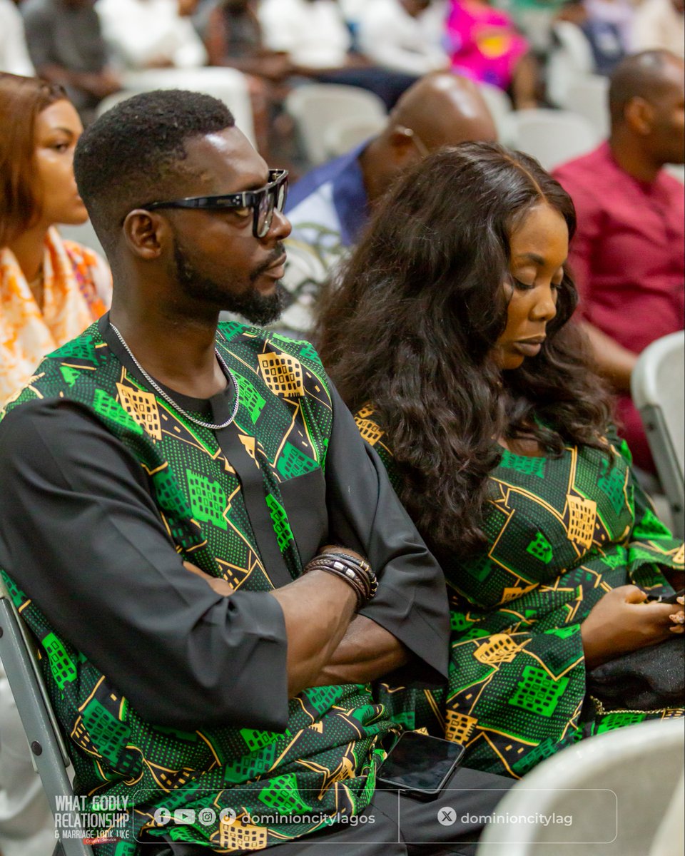 dominioncitylag's tweet photo. Today’s sermon for married couples was a panel session centered on building a successful marriage.
#DominionCity #DCLagosHq #RelationshipSeries #CouplesService https://t.co/0Z1kqKL2MH
