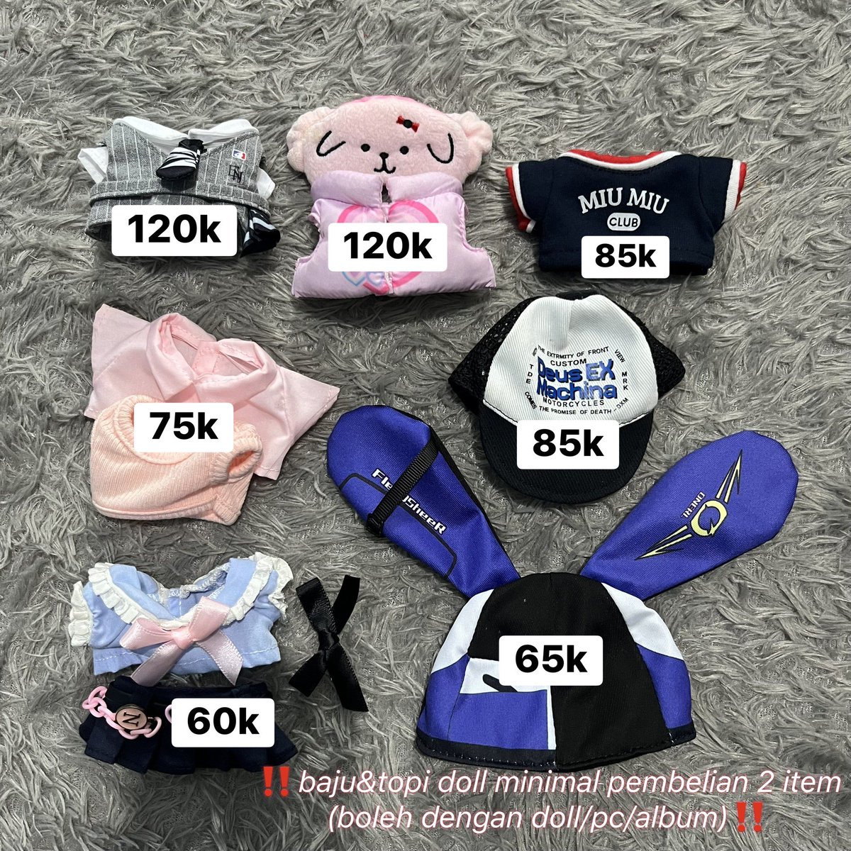 tarosbt's tweet photo. WTS // WANT TO SELL

DOLL, BAJU, PC ALBUM ENHYPEN

Keep event with dp 50%✅
Freepack✅ 
Split pay✅

Langsung CO ⬇️ (inc all)

Doll: https://t.co/X1LEZNx9Ip
PC &amp; album:
https://t.co/R89ApGzyVx
https://t.co/68mI5002ox https://t.co/qLFPsElGFt