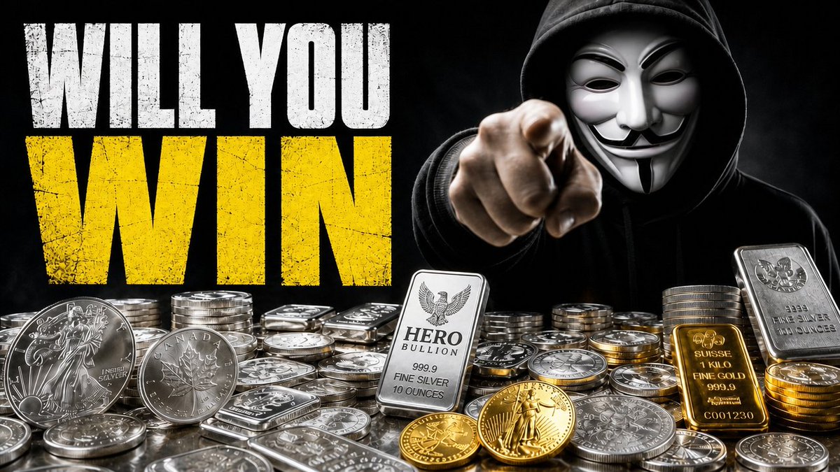 IntlStacker's tweet photo. 🚨BREAKING: I'M GIVING AWAY 100 OZT OF SILVER + GOLD!🪙🔥

🦀To celebrate hitting 70,000 subscribers on YouTube (almost there), I'm launching my BIGGEST giveaway yet!

🎁UP FOR GRABS:
🥈100 OZT of Premium SILVER!
🥇GOLD!
🟠169 OZT of COPPER!
🎁Mystery Crab Bags + MORE!

👉And YES… it's FREE to enter & open to many countries around the world!👀

👇Watch the video for prizes, rules & how to enter!
👉Video: https://t.co/HwG3o7eyJz

🔥WHO'S TAKING HOME THE SILVER?!

🦀Crustacean Nation — GOOD LUCK! Have you entered? Will you win?

*No purchase necessary. Void where prohibited. Full official rules & eligibility requirements in the video description.

*Not financial advice. Stay Stacked!