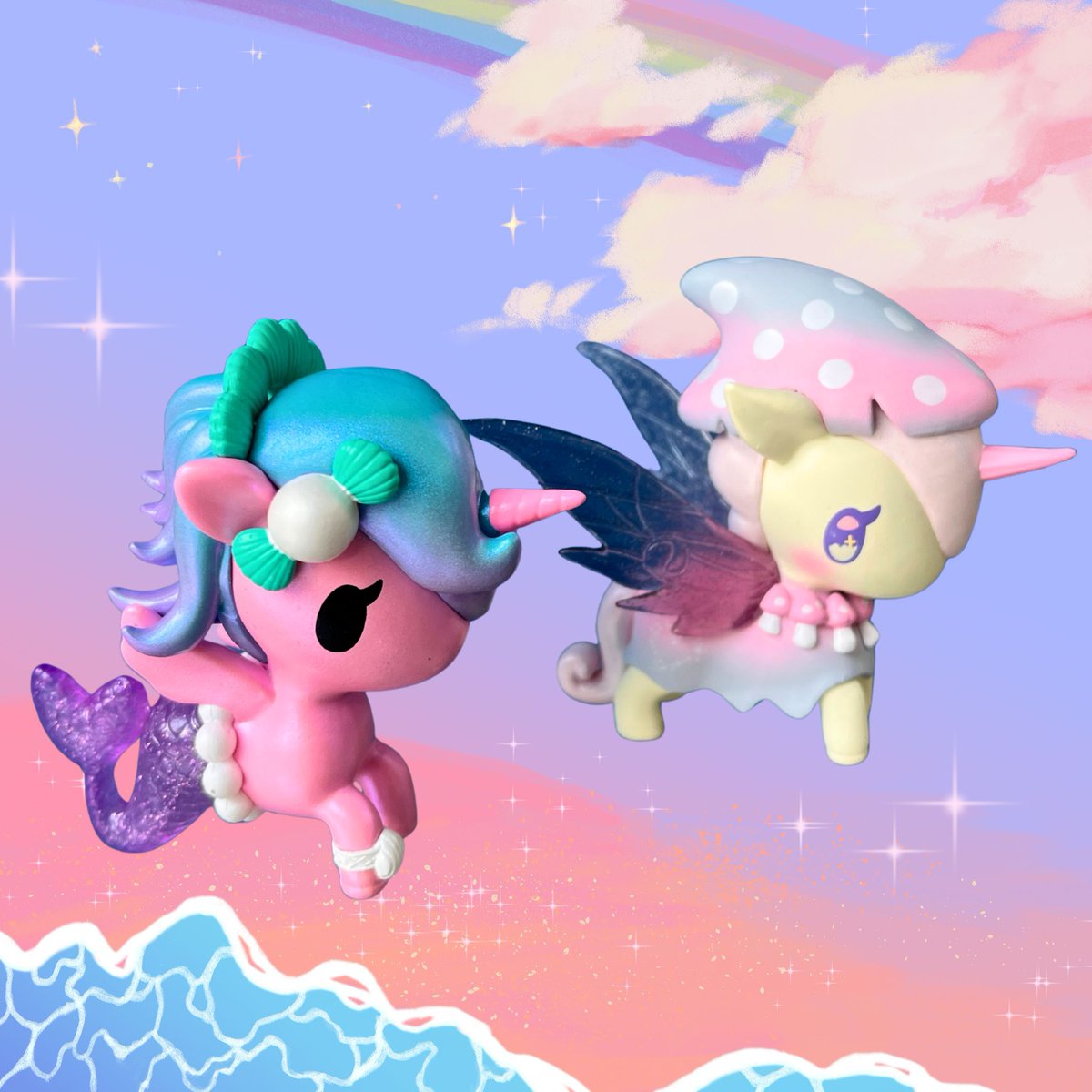 VaultOfMidnight's tweet photo. UNICORNOS ON THE LOOSE 🦄🦄

Looking for all the newest and cutest goodies that Tokidoki has to offer? The Magical Tide Mermicornos have been flaunting their seaside charms, and the brand new Pixie Dust Fairy Unicornos are sparking some whimsy. Get 'em before they swim/fly away! https://t.co/8GqsfMXVuK
