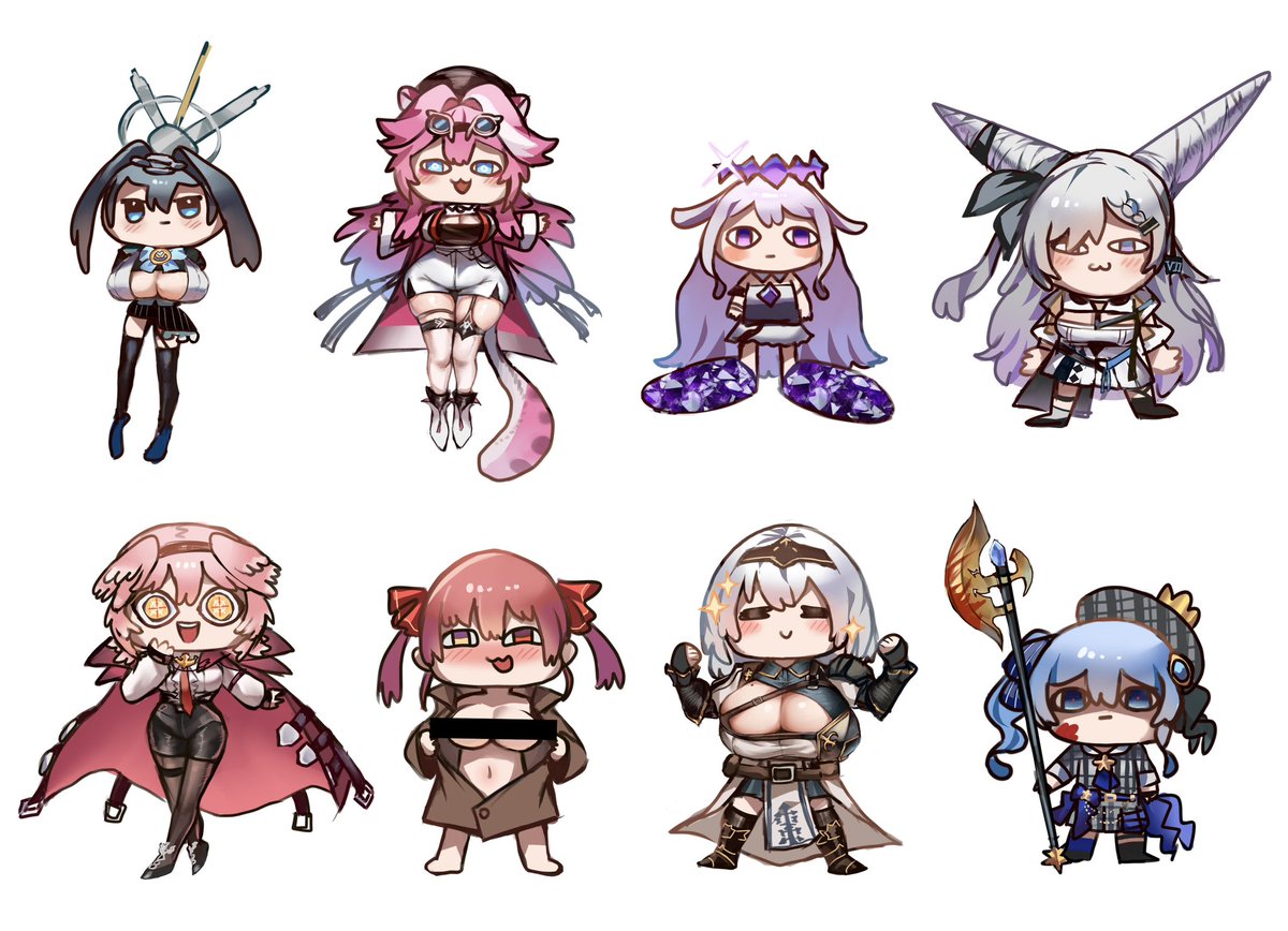 Iggy2077's tweet photo. Which one is your oshi #hololive https://t.co/vPEUsrmRuM