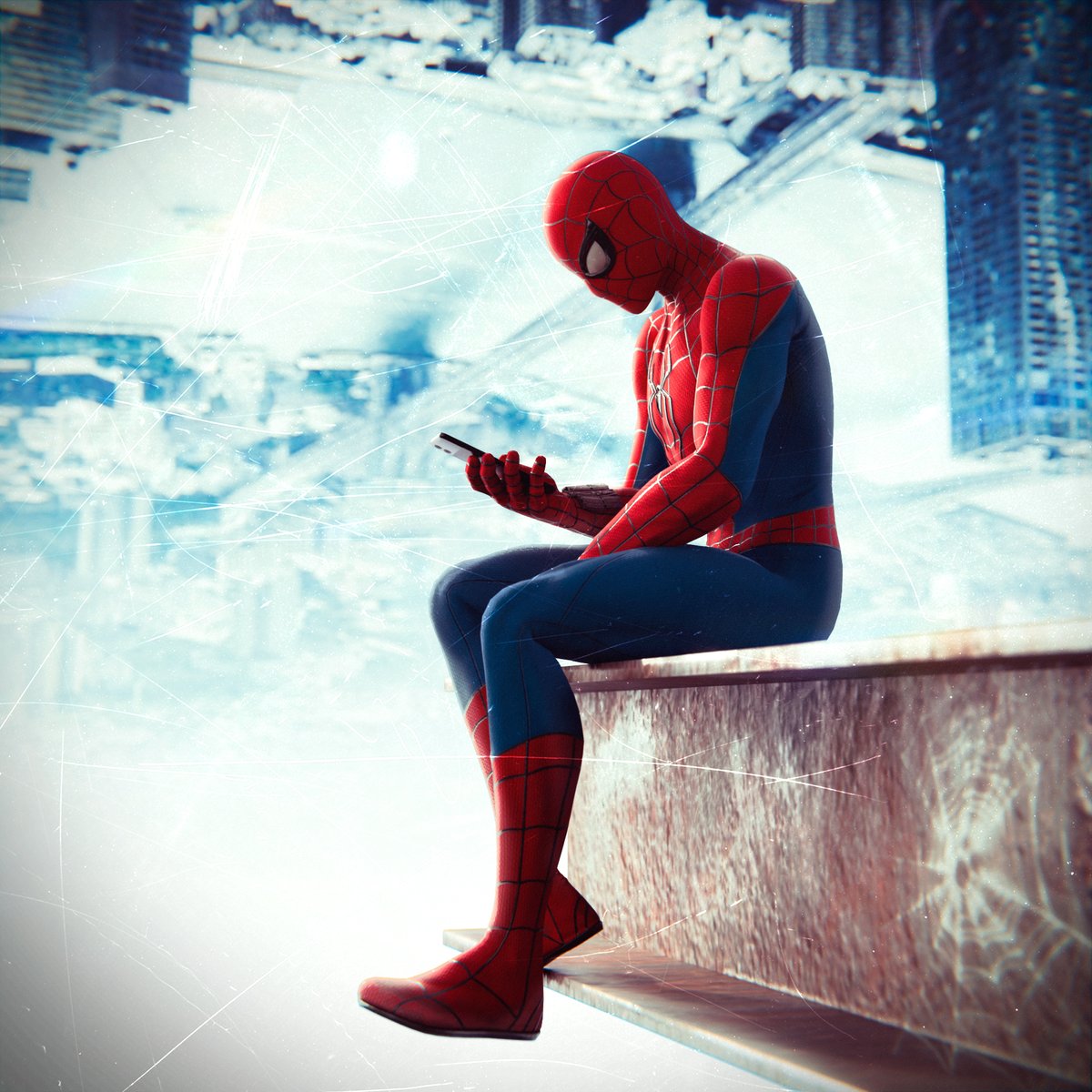 MarvelSHS10's tweet photo. Spider-Man Artwork | Inspired by Spider-Man: Brand New Day

#SpiderManBrandNewDay #Blender3D #NoAI https://t.co/2llwwP0Mq0
