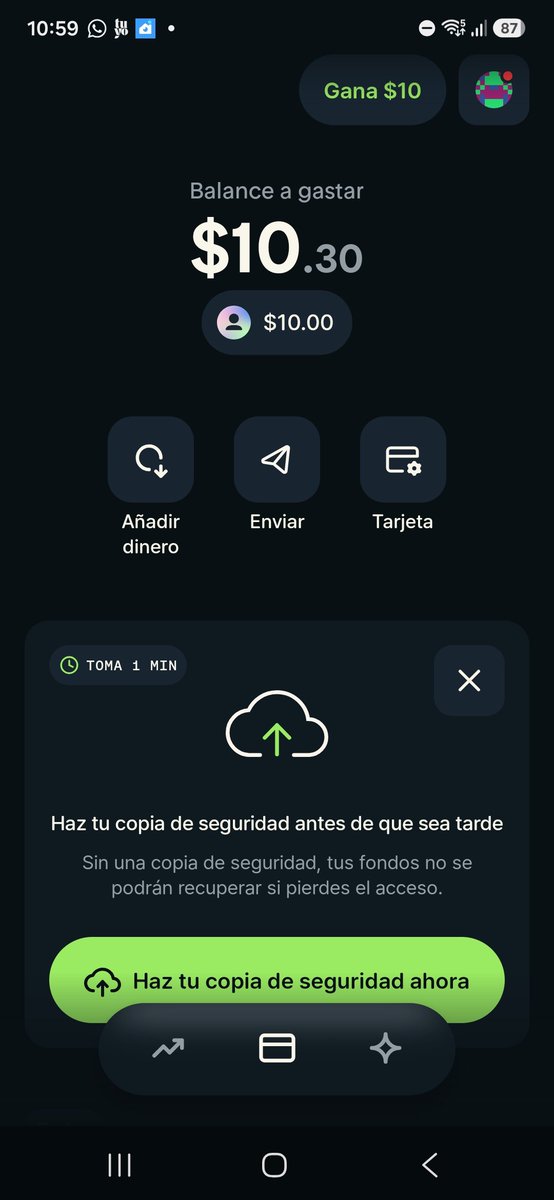 SoyWolt's tweet photo. Pagado ! +15 de ganancia por compras gratis ! Total 25 usdc ganados ! #Tuyo 
Pidan link al chat, lo voy pasando para que todos completen #refes https://t.co/KA3hVlLhKd