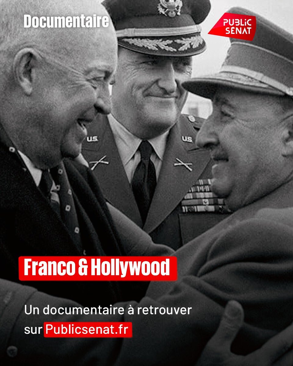 publicsenat's tweet photo. Après la Seconde Guerre mondiale, l'Espagne s'est retrouvée isolée, victime de l'image de Franco à l'étranger et de sa politique autarcique. Mais la guerre froide va permettre à Franco de redistribuer les cartes. Tout en nous ramenant aux jours sombres du franquisme, ce documentaire retrace le rôle surprenant joué par le cinéma hollywoodien dans le fameux miracle espagnol.

➡️ https://t.co/BxVKw5qp1i